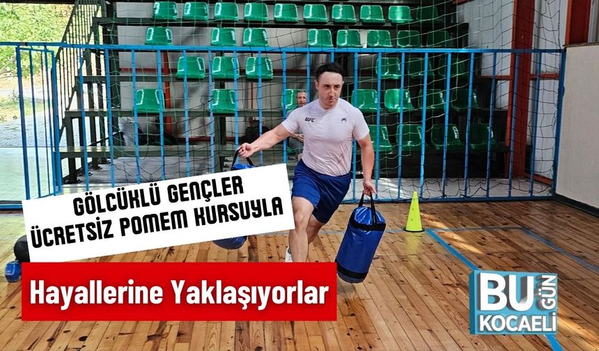 Gölcüklü Gençler Ücretsiz PMYO Kursuyla Hayallerine Yaklaşıyorlar
