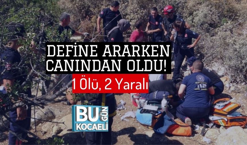 Define Ararken Canından Oldu! 1 Ölü, 2 Yaralı