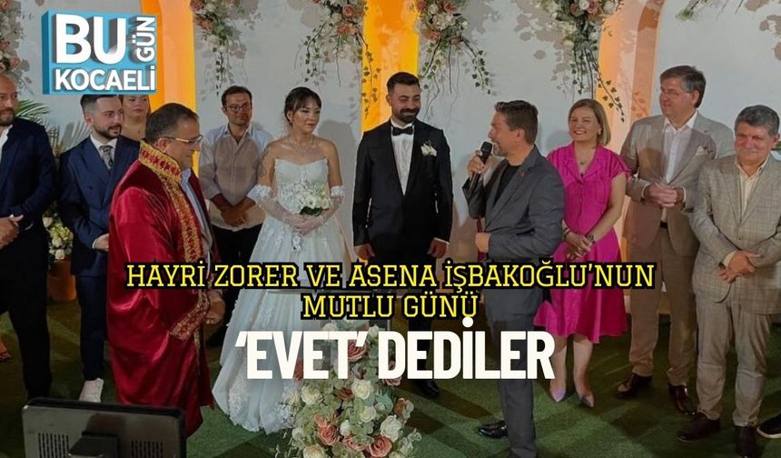 Hayri Zorer Ve Asena İşbakoğlu’nun Mutlu Günü: ‘Evet’ Dediler
