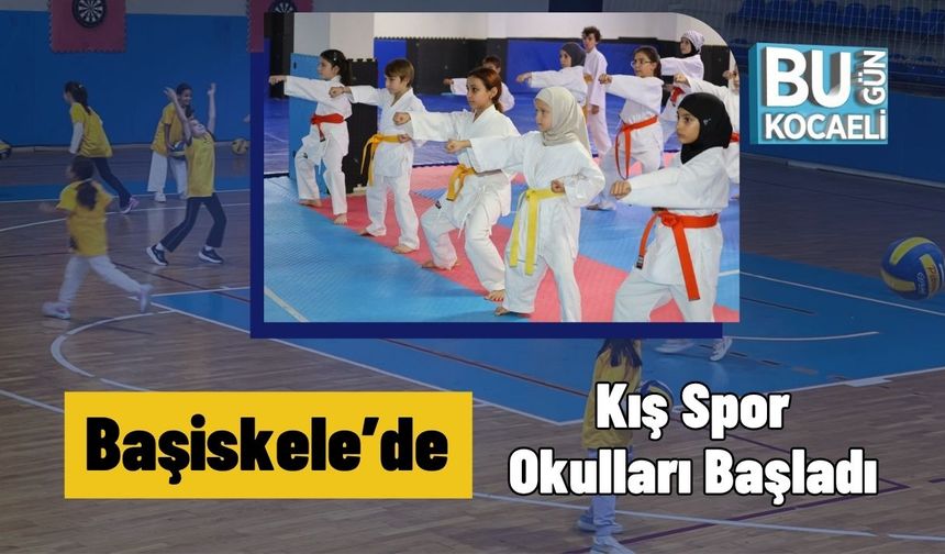 Başiskele’de Kış Spor Okulları Başladı