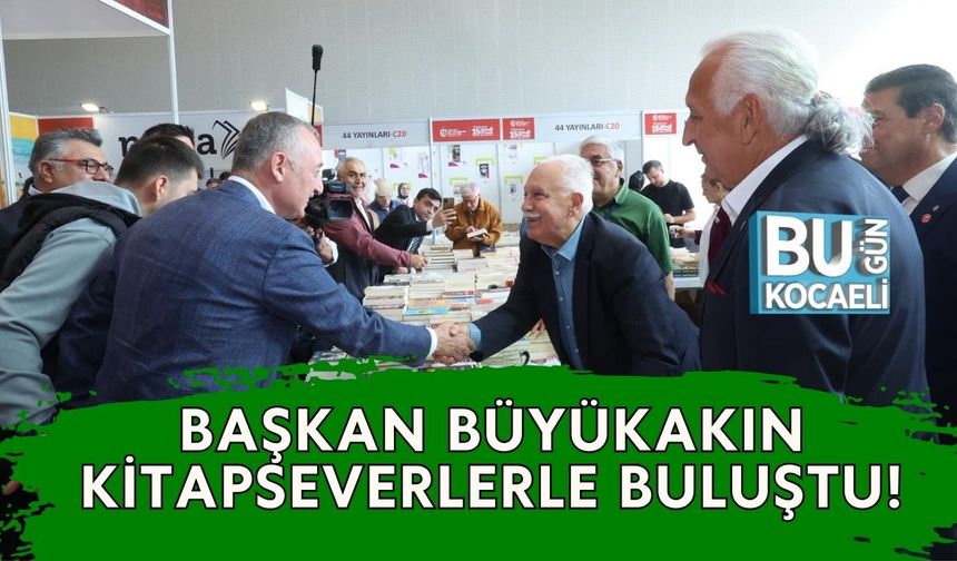 Başkan Büyükakın Kitapseverlerle Buluştu!