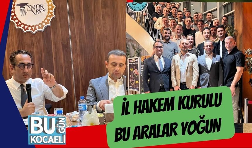 İl Hakem Kurulu Bu Aralar Yoğun