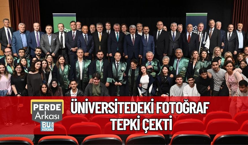 Üniversitedeki Fotoğraf Tepki Çekti