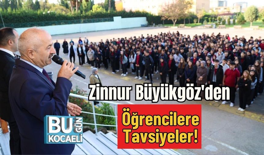 Zinnur Büyükgöz'den Öğrencilere Tavsiyeler!