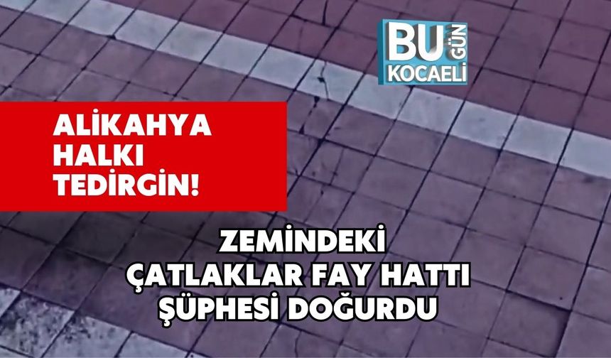 Alikahya Halkı Tedirgin! Zemindeki Çatlaklar Fay Hattı Şüphesi Doğurdu