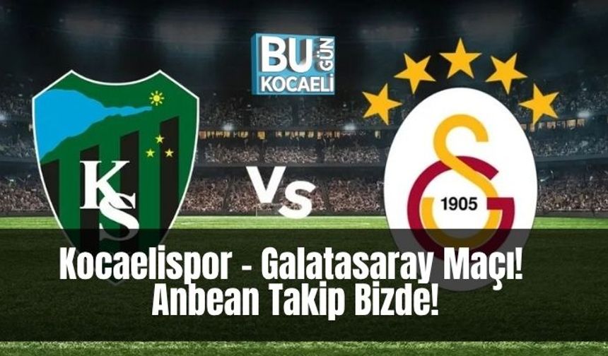 Kocaelispor – Galatasaray Maçı! 1-0