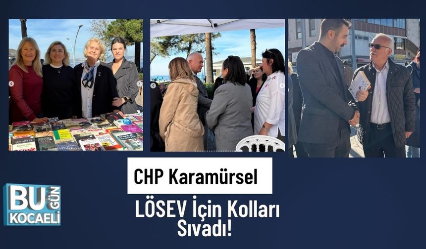CHP Karamürsel LÖSEV İçin Kolları Sıvadı!