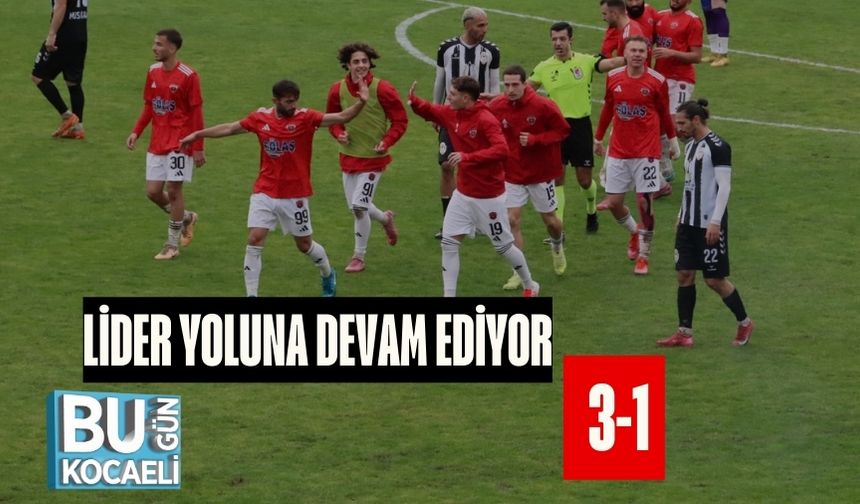 Lider Yoluna Devam Ediyor: 3-1