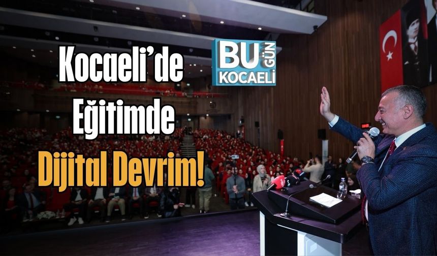 Kocaeli’de Eğitimde Dijital Devrim: 60 Bin Öğrenciye Ücretsiz “Kılavuz e-Derslik” Desteği