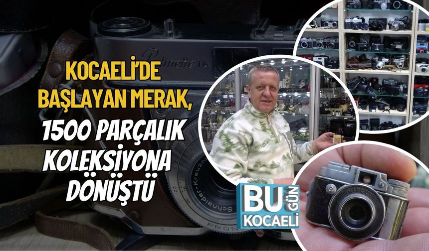 Kocaeli’de Başlayan Merak, 1500 Parçalık Koleksiyona Dönüştü