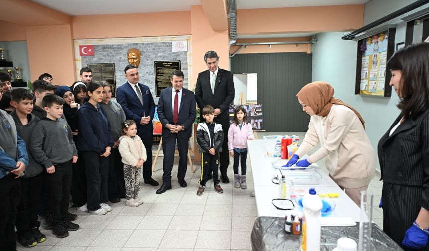 Başkan Mustafa Kocaman Öğrencilerle Buluştu