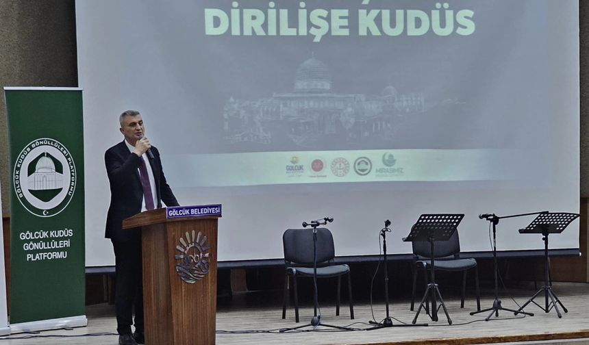 Gölcük’te Anlamlı Buluşma: “Direnişten Dirilişe Kudüs”