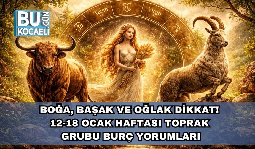 Boğa, Başak ve Oğlak Dikkat! 12-18 Ocak Haftası Toprak Grubu Burç Yorumları