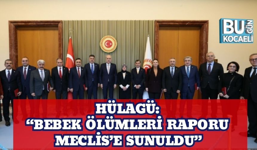 Hülagü: “Bebek Ölümleri Raporu Meclis’e Sunuldu”