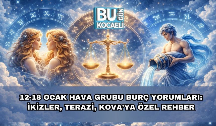 12-18 Ocak Hava Grubu Burç Yorumları: İkizler, Terazi, Kova’ya Özel Rehber