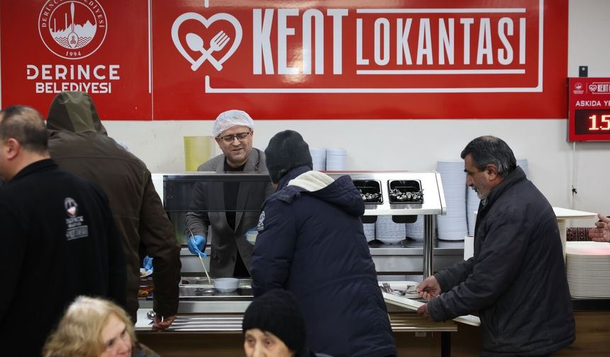 DERİNCE KENT LOKANTASI’NDA RAMAZAN BOYUNCA ÜCRETSİZ İFTAR