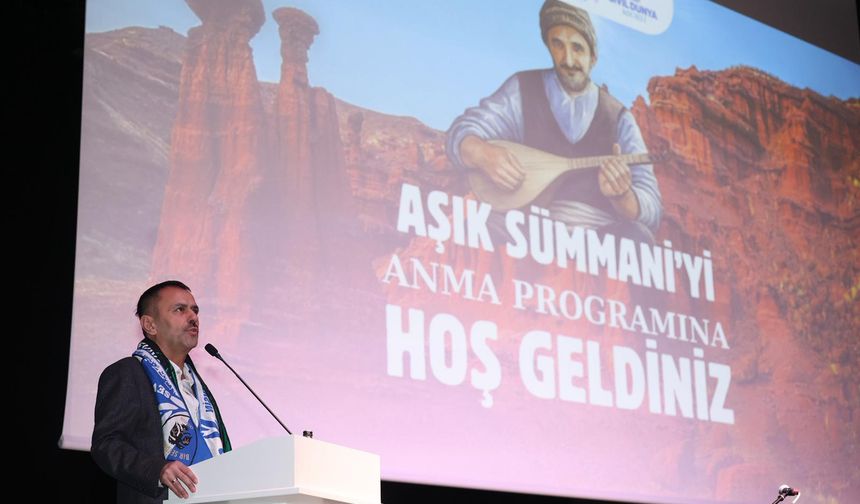 Vali Aktaş, Aşık Sümmani’yi Anma Programına Katıldı