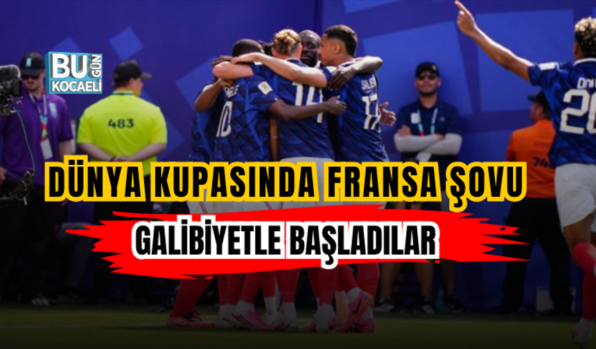 FRANSA DÜNYA KUPASI’NA GALİBİYETLE BAŞLADI! MBAPPE ŞOV YAPTI