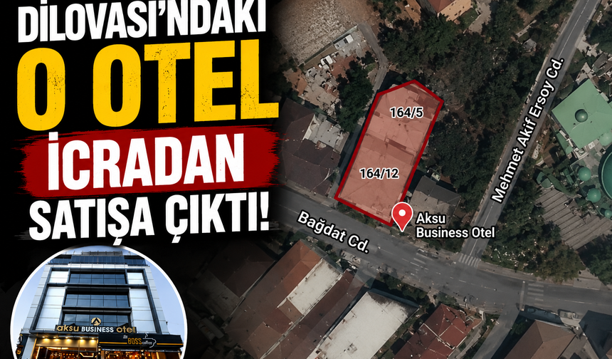 DİLOVASI’NDAKİ O OTEL İCRADAN SATIŞA ÇIKTI!