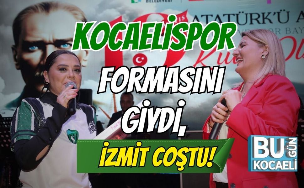 Kocaelispor Formasını Giydi, İzmit Coştu!