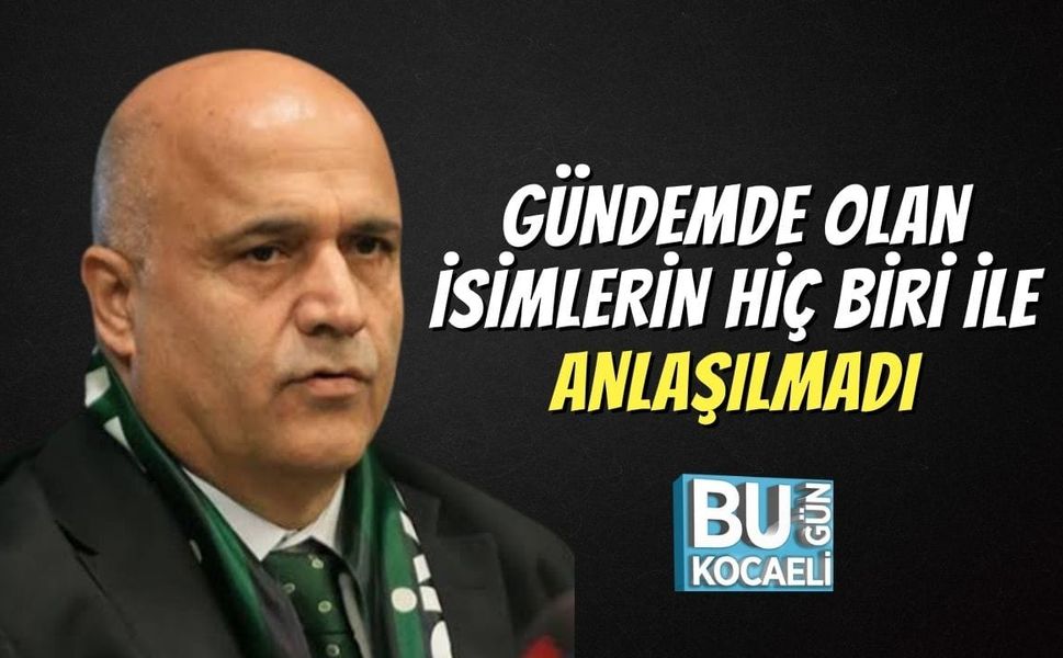 Gündemde Olan İsimlerin Hiç Biri İle Anlaşılmadı