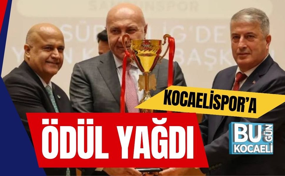 Kocaelispor’a Ödül Yağdı