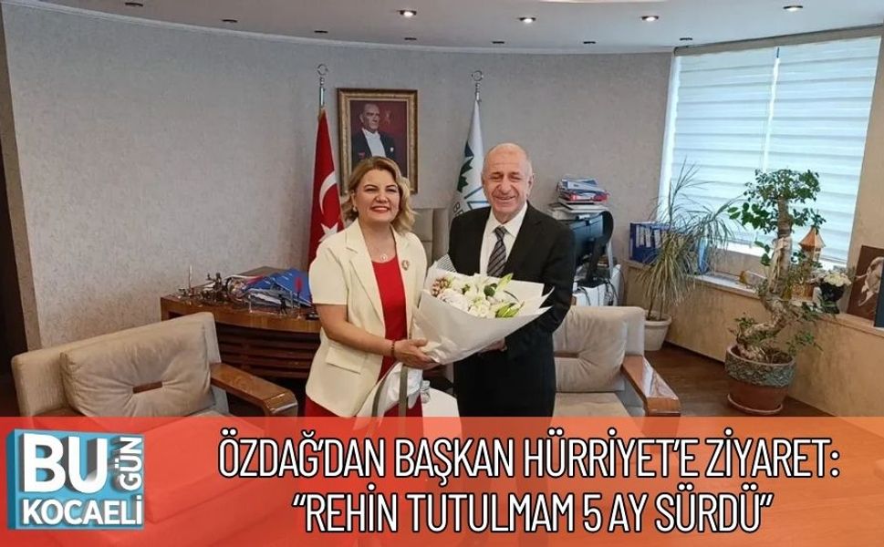 Özdağ’dan Başkan Hürriyet’e Ziyaret: “Rehin tutulmam 5 ay sürdü”