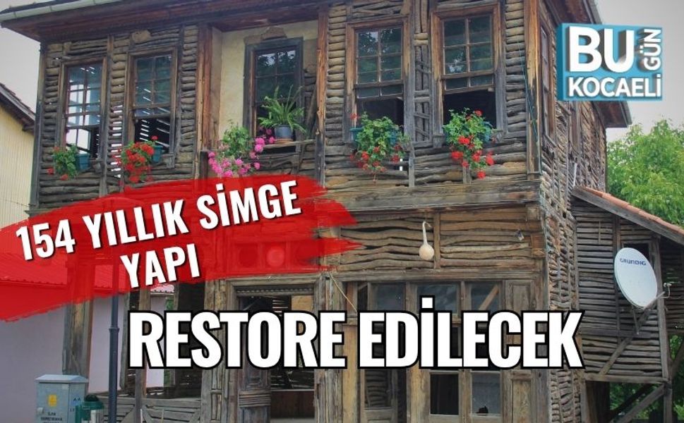 154 Yıllık Simge Yapı Restore Edilecek