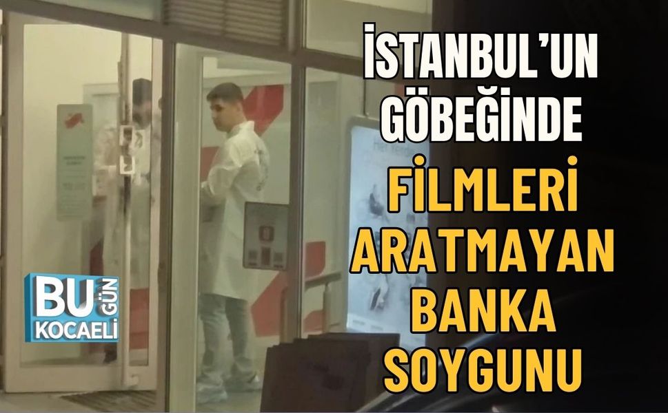 EMİNÖNÜ’NDE BANKA SOYGUNU: 112 BİN LİRA İLE KAÇTI