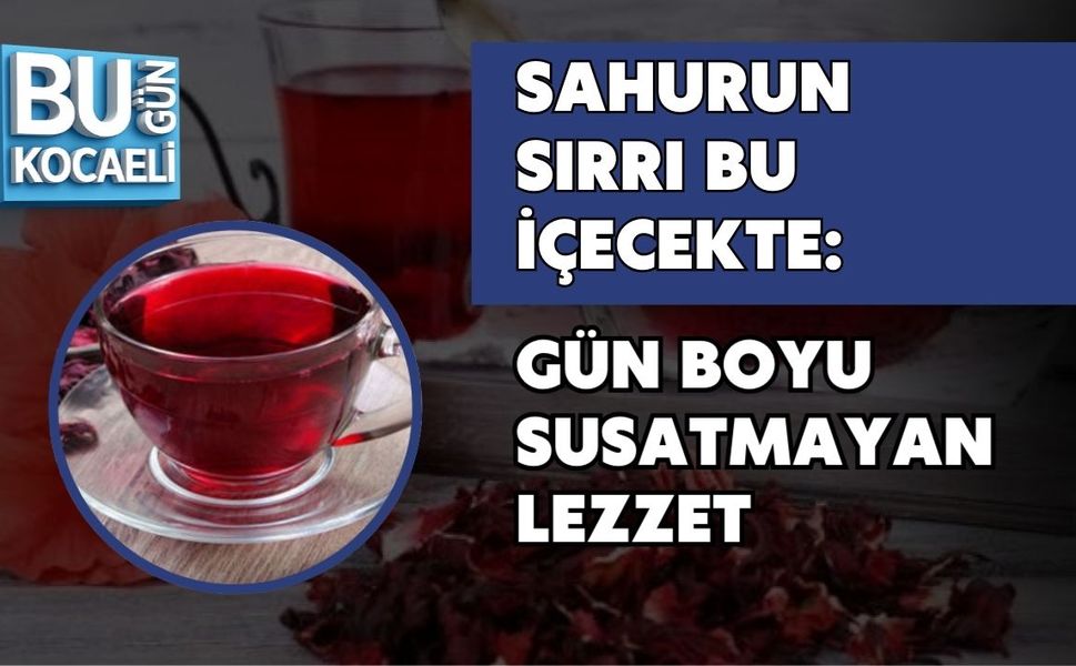 SAHURUN SIRRI BU İÇECEKTE: GÜN BOYU SUSATMAYAN LEZZET