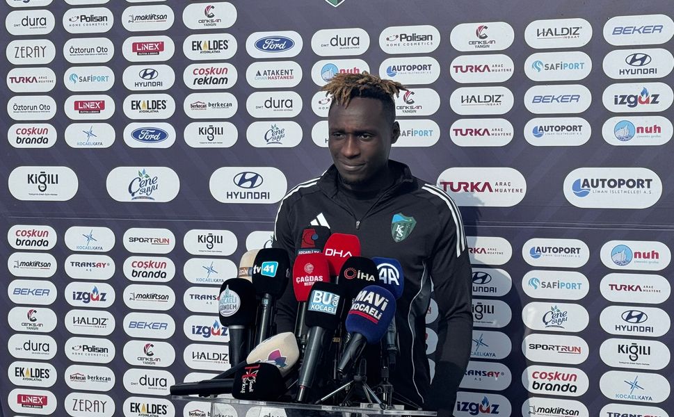 Kocaelisporlu Dan Agyei: Mutluyum