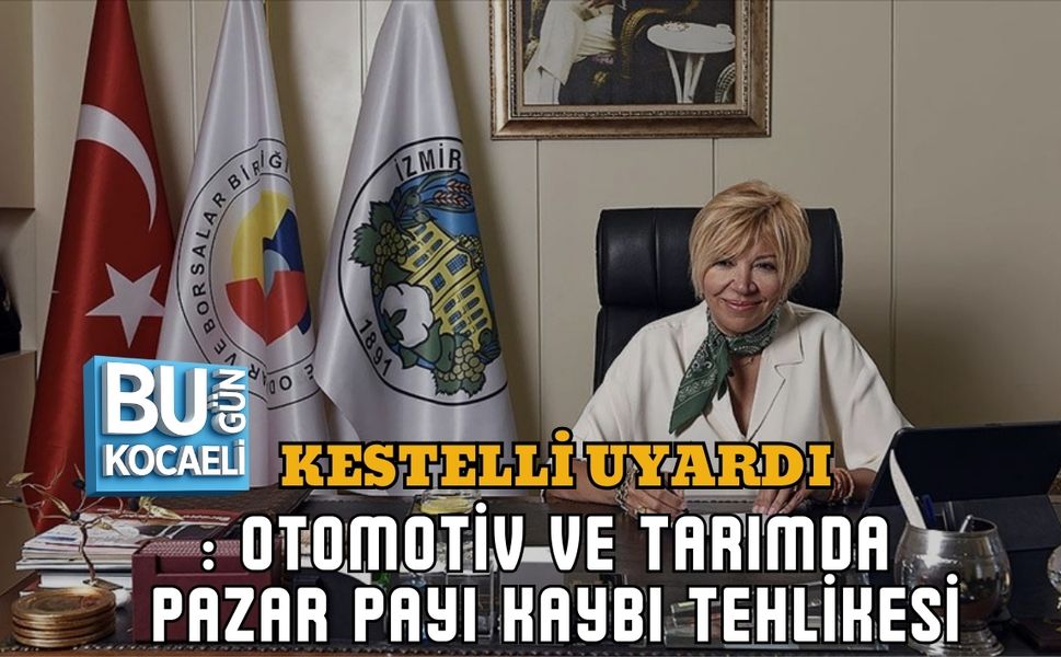 KESTELLİ UYARDI: OTOMOTİV VE TARIMDA PAZAR PAYI KAYBI TEHLİKESİ