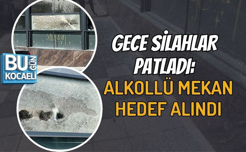 GECE SİLAHLAR PATLADI: ALKOLLÜ MEKAN HEDEF ALINDI