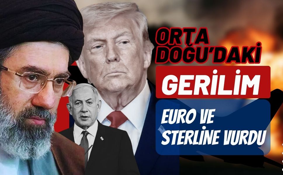 ORTA DOĞU’DAKİ GERİLİM EURO VE STERLİNE VURDU