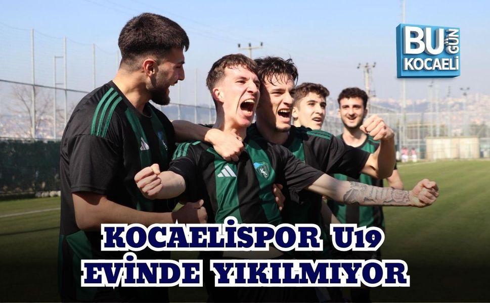 KOCAELİSPOR U19 EVİNDE YIKILMIYOR