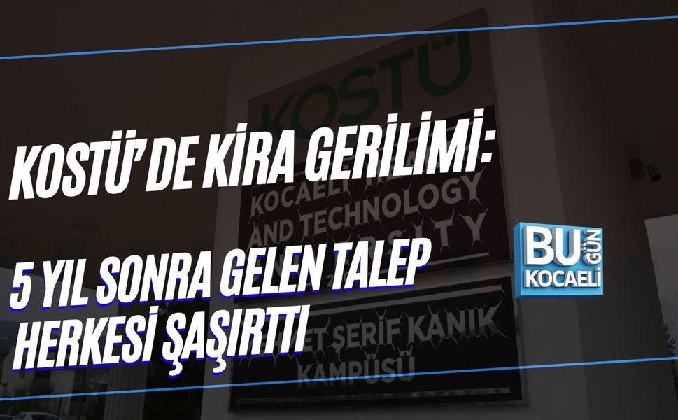 KOSTÜ’DE KİRA GERİLİMİ: 5 YIL SONRA GELEN TALEP HERKESİ ŞAŞIRTTI