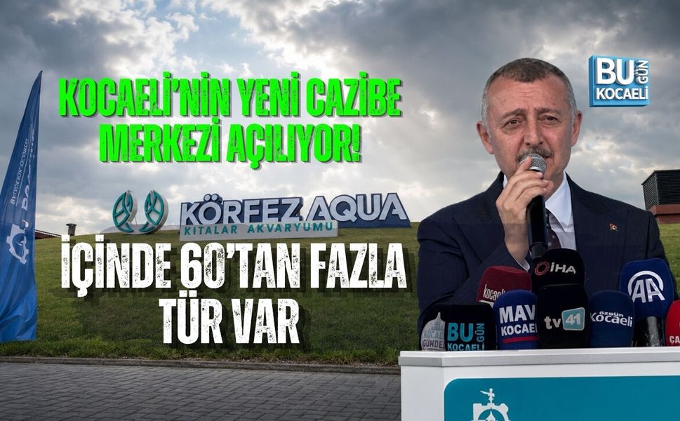 KOCAELİ’NİN YENİ CAZİBE MERKEZİ AÇILIYOR! İÇİNDE 60’TAN FAZLA TÜR VAR