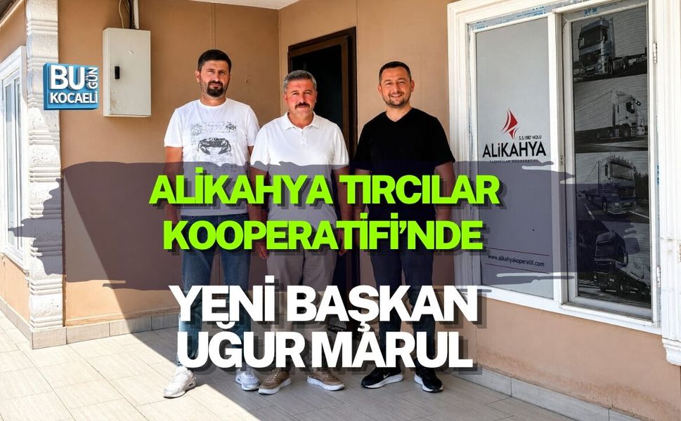 S.S. 189 NOLU ALİKAHYA TIRCILAR VE TAŞIYICILAR KOOPERATİFİ’NDE BAYRAK DEĞİŞİMİ: YENİ BAŞKAN UĞUR MARUL OLDU!