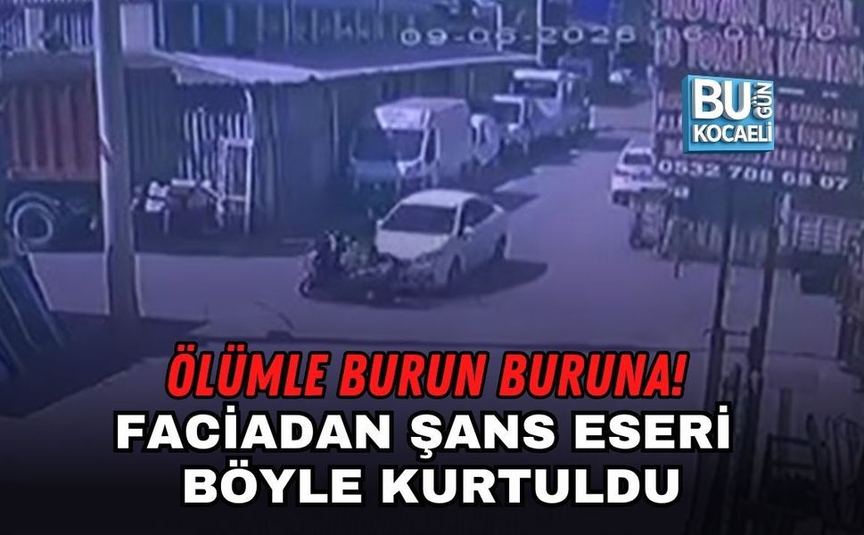 ÖLÜMLE BURUN BURUNA! FACİADAN ŞANS ESERİ BÖYLE KURTULDU