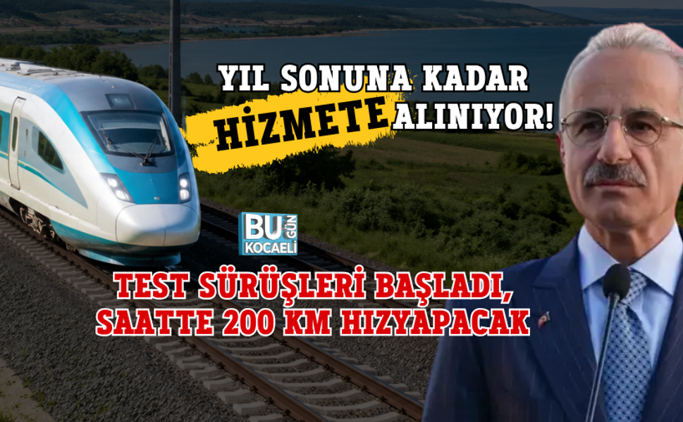 YIL SONUNA KADAR HİZMETE ALINIYOR! TEST SÜRÜŞLERİ BAŞLADI, SAATTE 200 KM HIZ YAPACAK
