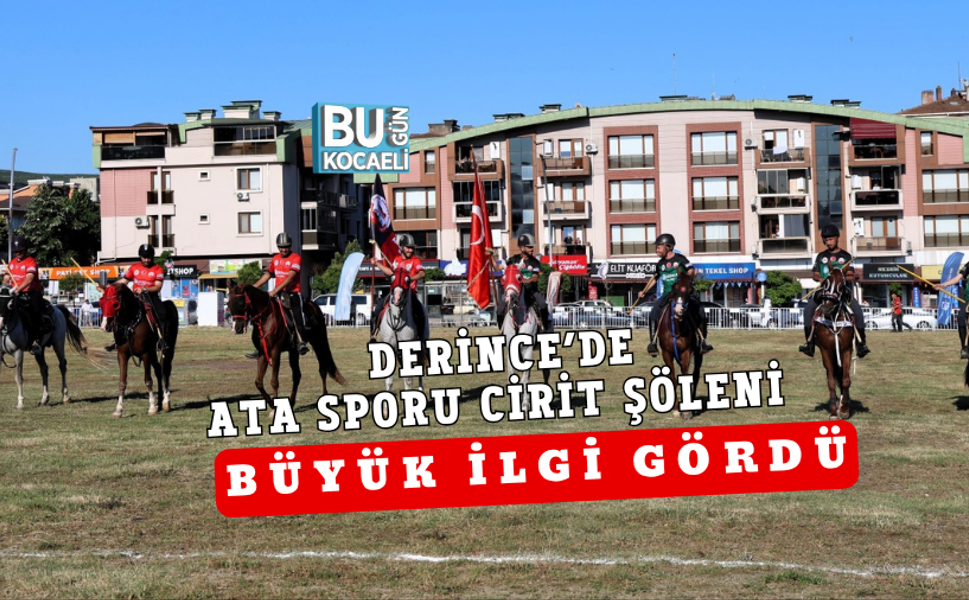 DERİNCE’DE ATA SPORU CİRİT ŞÖLENİ BÜYÜK İLGİ GÖRDÜ