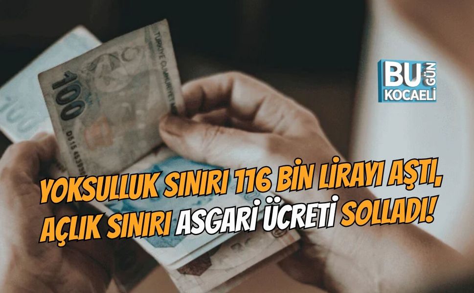 TÜRK-İŞ HAZİRAN 2026 VERİLERİNİ AÇIKLADI: YOKSULLUK SINIRI 116 BİN LİRAYI AŞTI, AÇLIK SINIRI ASGARİ ÜCRETİ SOLLADI!