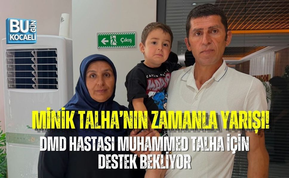 MİNİK TALHA’NIN ZAMANLA YARIŞI! DMD HASTASI MUHAMMED TALHA İÇİN DESTEK BEKLİYOR
