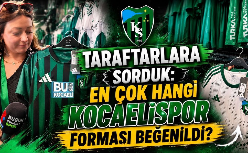 TARAFTARLARA SORDUK: EN ÇOK HANGİ KOCAELİSPOR FORMASI BEĞENİLDİ?